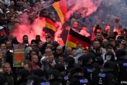 В Германии проходят массовые протесты (видео)