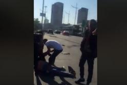 Убегавшего в Киеве от полиции вора насмерть сбила машина (видео)