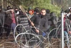 Появились новые видео ситуации на польской границе (видео)