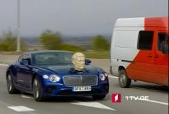Бентли с головой Сталина замечен в Грузии (видео)