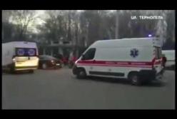 13-летняя девочка за рулем Subaru устроила аварию в Тернополе (видео)