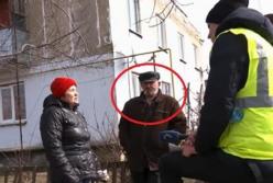 Подозреваемый в убийстве попал в телесюжет во время поисков девочки (видео)
