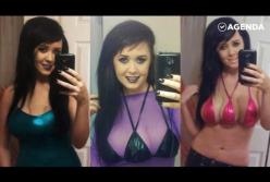 Женщина с тройной грудью (видео)