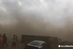 Невероятное видео изнутри торнадо (видео)