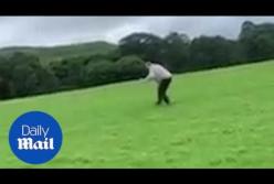 Что бывает, когда решаешь поймать кролика голыми руками (видео)