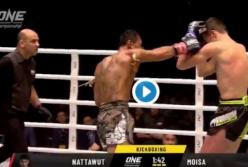 Украинский боец получил тяжелый нокаут от таиландского спортсмена (видео)