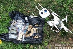 Полицейские перехватили дрон с наркотиками возле СИЗО в Киеве (видео)