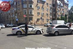 В Киеве патрульные разбили очередное полицейское авто (видео)