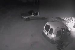 Появилось видео нападения на инкассаторов в Одессе (видео)