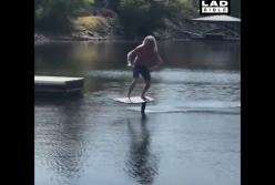 Серфинг без волн. Вы такого еще не видели!