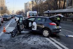 Появилось видео ДТП, в котором погибла сотрудник Охматдета (видео)