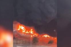 В ОАЭ пылает один из крупнейших рынков (видео)
