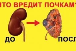 Привычки которые вредят нашим почкам (видео)