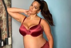 Модель plus-size Эшли Грэм показала, как изменилось ее тело во время беременности
