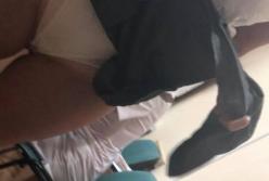 В Одессе задержали нетрезвую полицейскую, которая решила обнажиться в ходе медосмотра (видео)