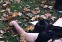 В Киеве посреди улицы расстреляли активиста (видео)