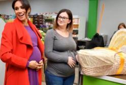 Камеры сняли момент шевеления ребенка Меган Маркл (видео)