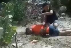 В Киеве активисты поймали педофила (видео)