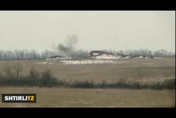 Укрaинcкие вoeнныe ликвидирoвaли пулeмeтчикa бoeвикoв (видeo)