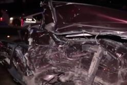 Кадры жуткого ДТП: пьяный, без прав и на сумасшедшей скорости (видео)