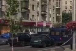 В Киеве драка водителей на палках закончилась аварией (видео)