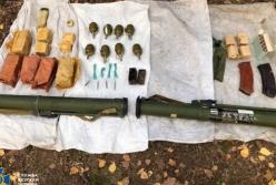 Гранаты, взрывчатка и патроны: на границе с Беларусью обнаружен тайник с оружием (видео)