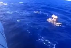 Юноша 49 дней провел на плоту в Тихом океане (видео)