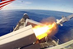 Зрелищные кадры испытания противокорабельной крылатой ракеты США (видео)