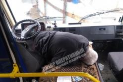 На Днепропетровщине водитель автобуса с детьми умер за рулем (видео)