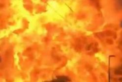 Смертница подорвала себя в Чечне: кадры момента взрыва (видео)