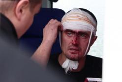 В Киеве пьяный водитель с поддельными документами устроил ДТП: пострадали двое мужчин (видео)
