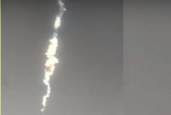 В России в небе взорвался метеорит (видео)