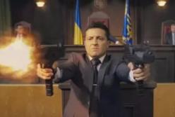 Ролик, где Зеленский расстреливает парламент, использовали в агитации болгарские националисты (видео)