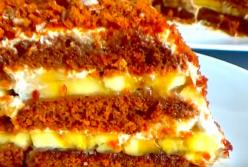 Неимоверно вкусный и быстрый торт "Сладкоежка" без выпечки (видео)