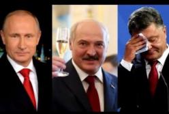 Путин, Лукашенко и Порошенко: поздравление трех президентов (видео)