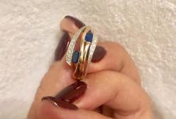 В Киеве собака принесла своей хозяйке кольцо с бриллиантами (видео)