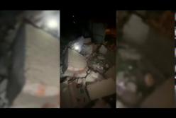 В Днепре разрушился частный дом (видео)