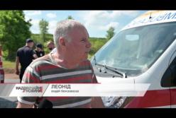 Обломки по всей дороге: возле Умани автобус столкнулся с бензовозом (видео)