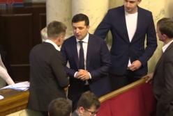Зеленский в Раде сделал предупреждение нардепу Гончаренко (видео)