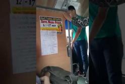 В Киеве водитель маршрутки издевался над малолетним пассажиром (видео)