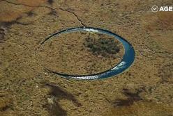 Таинственный вращающийся остров (видео)