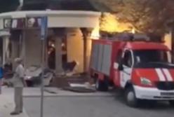 Появилось видео российских СМИ с места подрыва Захарченко (видео)