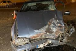 Пьяный киевлянин угнал автомобиль и устроил ДТП (видео)