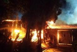 В Одессе подожгли Свято-Успенский мужской монастырь (видео)