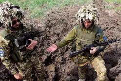 В ВСУ показали обстрелы позиций сепаратистами (видео)