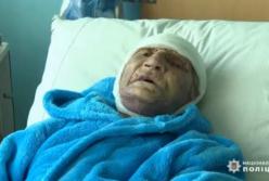В Житомирской области мужчина жестоко избил старушку ради 100 гривен (видео)