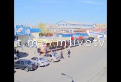 В Запорожской области в Вербное воскресенье избили женщину (видео)