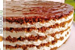 "Тающая Загадка": невероятно вкусный торт без выпечки (видео)