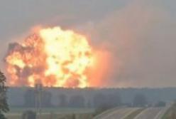 В Украине предотвратили попытку поджога на одном из крупнейших арсеналов боеприпасов (видео)