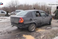 В Макеевке подорвали автомобиль топ-террориста ДНР (видео)